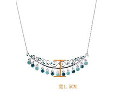 伊泰蓮娜項鏈 隨風蕩漾的愛意，情人節的璀璨禮物