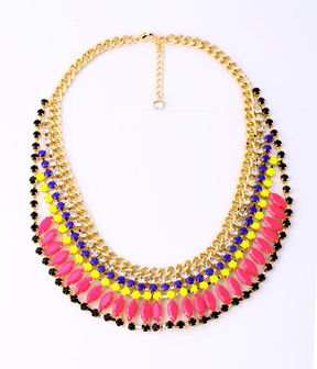 熒光閃耀 歐美時(shí)尚飾品點(diǎn)亮女人飾界